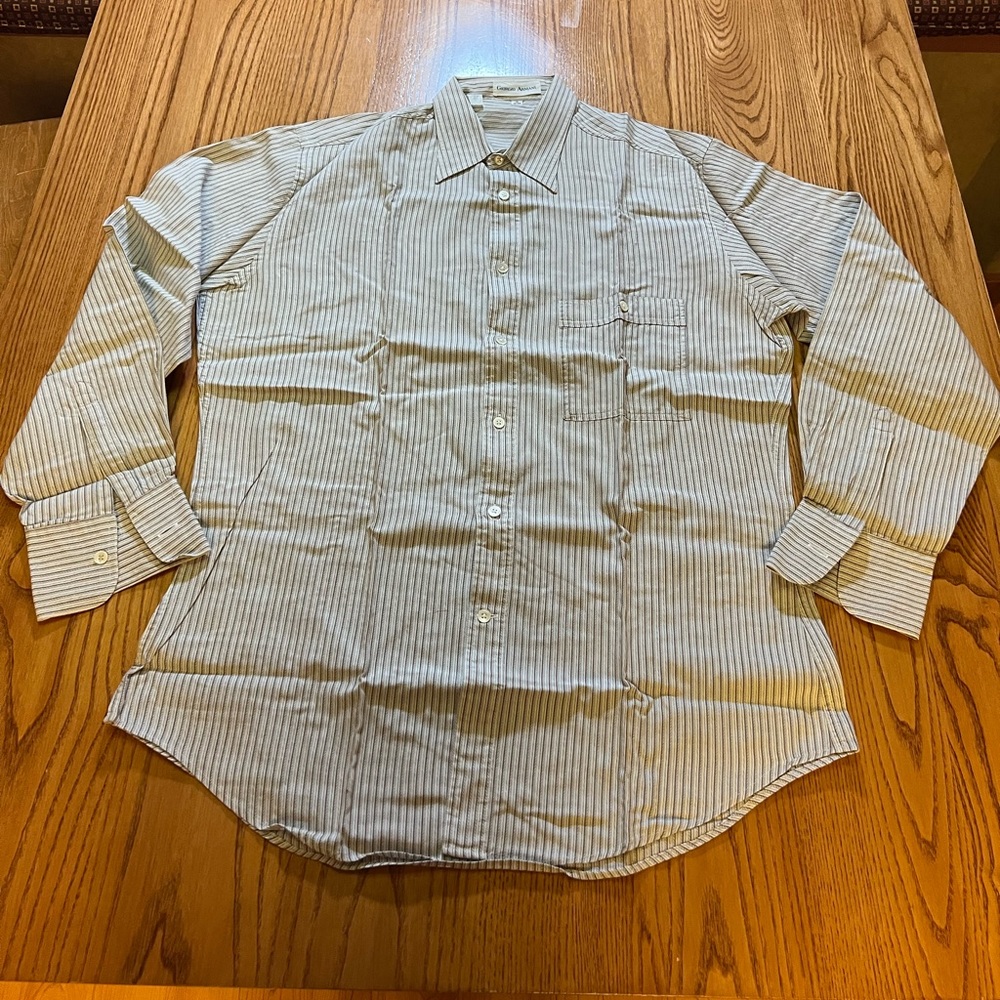 Giorgio Armani Striped Dress Shirt